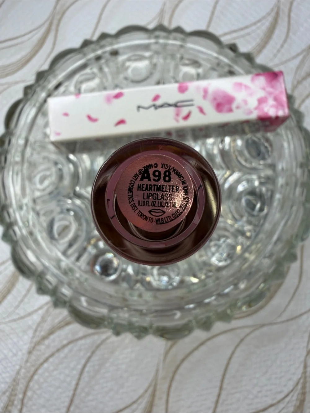 MAC Cosmetics LipGlass A98 Heartmelter